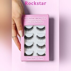 So Pink Beauty Rock Star Faux Mink Eyelashes